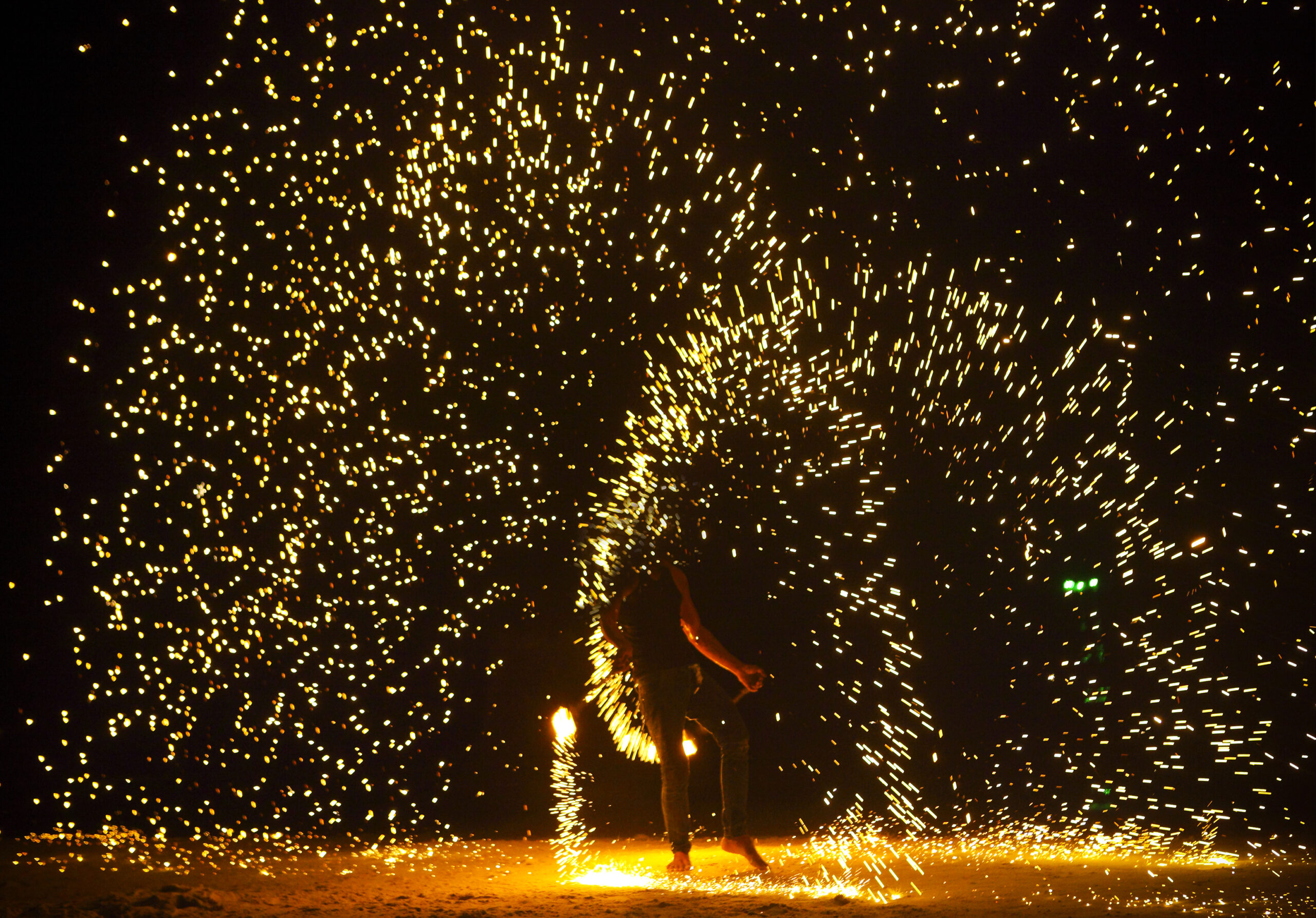 Fire Shows on Koh Chang’s Beaches